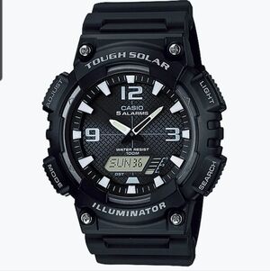 Casio Black Illuminator Watch